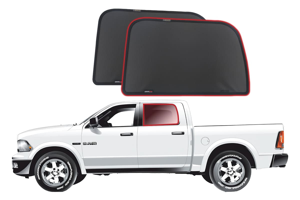 Snap Shades Suitable for Dodge RAM HD 2500/3500/4500/5500 5th Gen DJ/D2 2019-Present