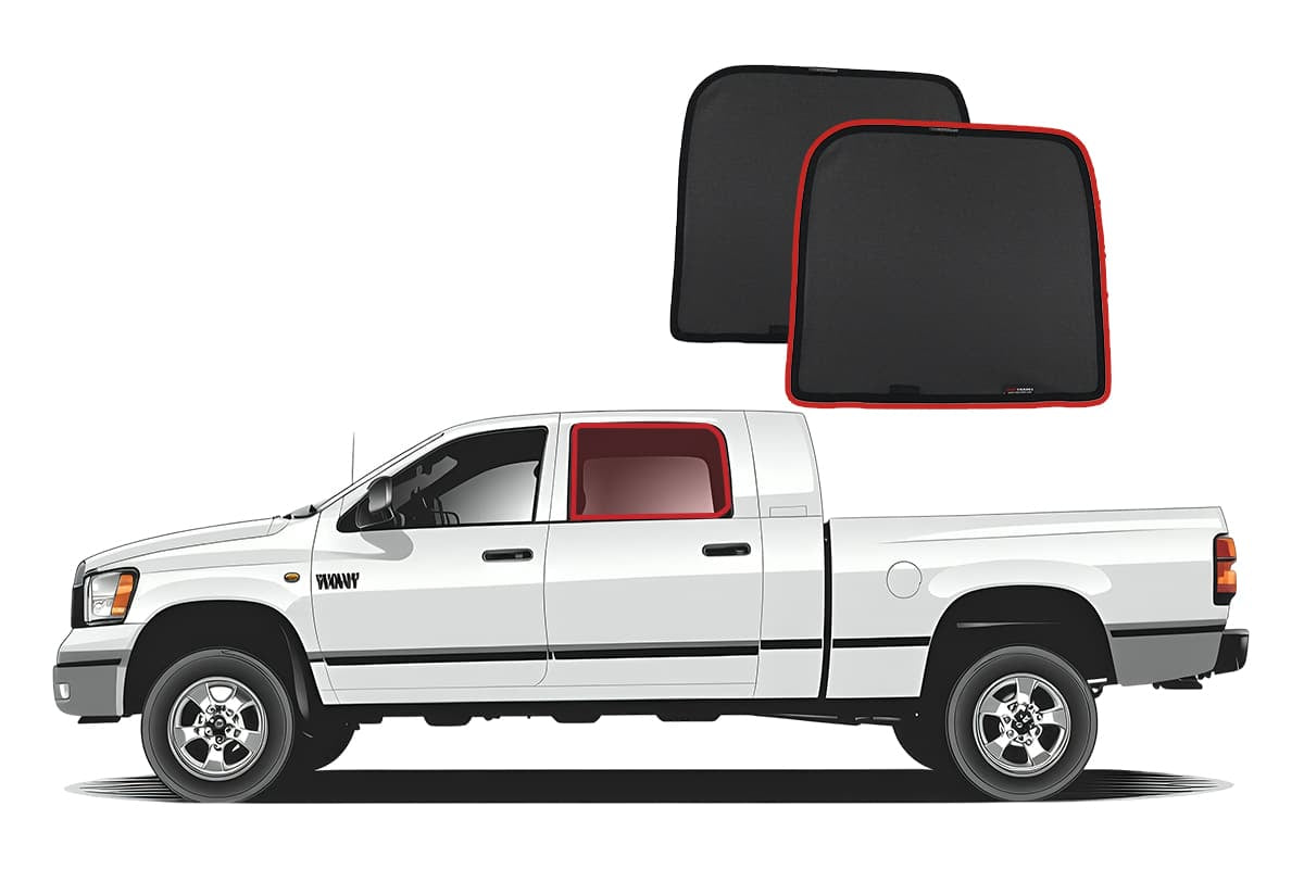 Snap Shades Suitable for Dodge RAM HD 2500/3500/4500/5500 4th Gen DJ 2008-2019