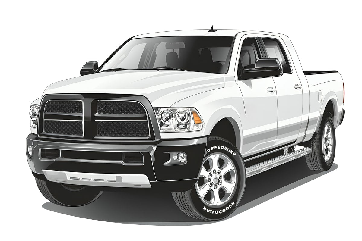Snap Shades Suitable for Dodge RAM HD 2500/3500/4500/5500 4th Gen DJ 2008-2019