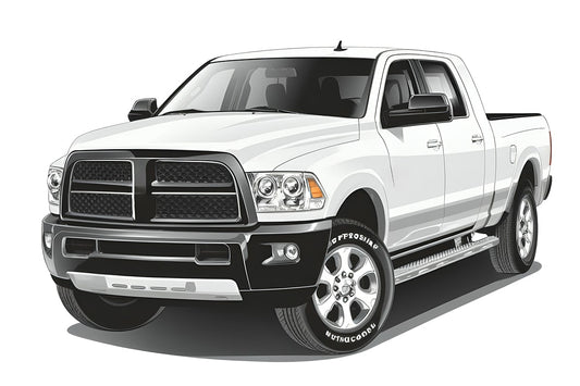 Snap Shades Suitable for Dodge RAM HD 2500/3500/4500/5500 4th Gen DJ 2008-2019
