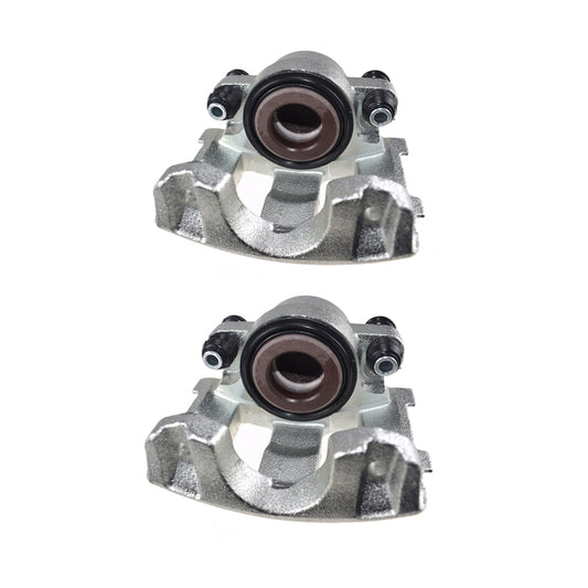 Front Brake Calipers Single Piston (Set of 2) - Suitable For Jeep Cherokee XJ Wrangler TJ Grand Cherokee ZJ ZG