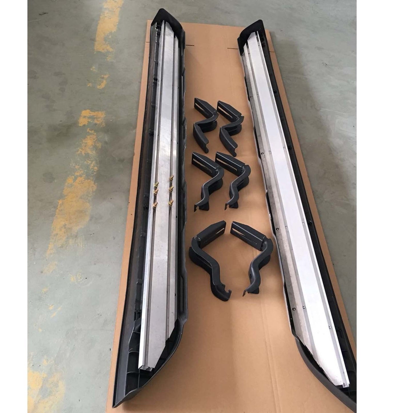 Side Steps Suitable For Ford Ranger PX MK2 XL XLT XLS Dual Cad Double Cab