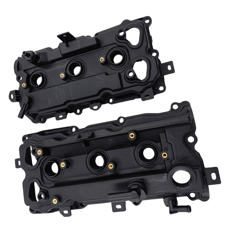 2 Pcs Valve Cover with Gasket & Cap Suitable For Nissan Pathfinder 3.5L 2015-2016