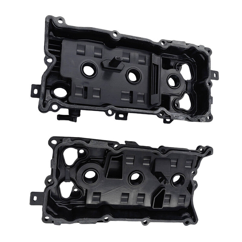 2 Pcs Valve Cover with Gasket & Cap Suitable For Nissan Pathfinder 3.5L 2015-2016