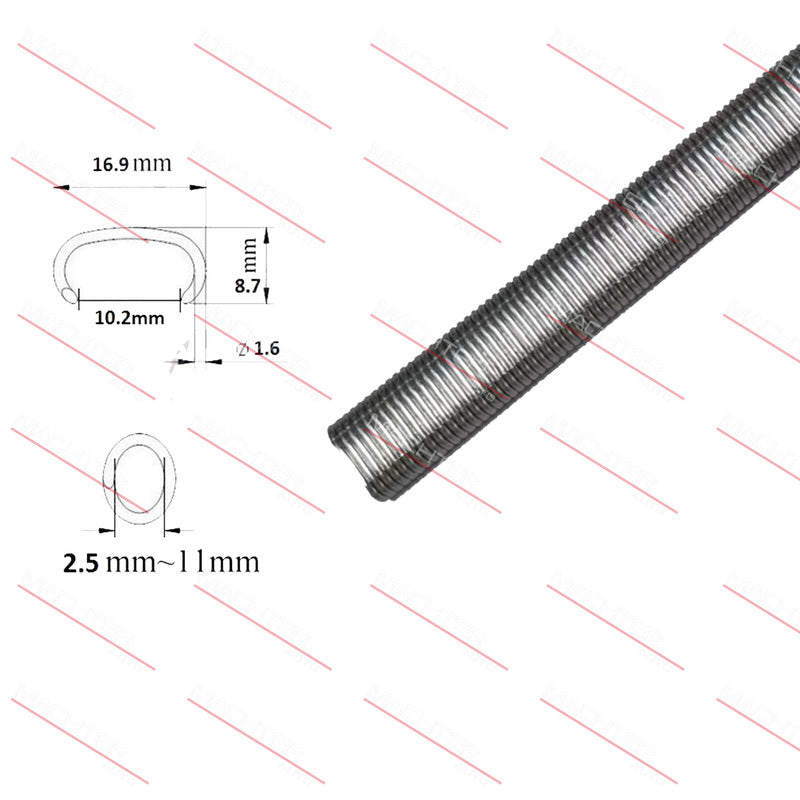 18,000pcs 17MM Fence Ringer Galfan Galvanised Pneumatic Air C17 Hog Ring C Clip
