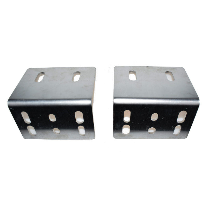 2 Pcs Awning Mounting Bracket Kit Suitable For Rhino Rack Pioneer Platform Tray Tradie Roof
