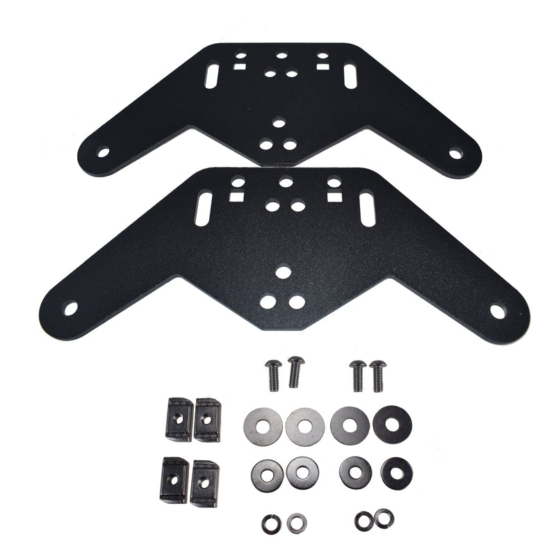 2 x Recovery Track Bracket Suitable For Rhino Rack Mount Suits Recovery Boards