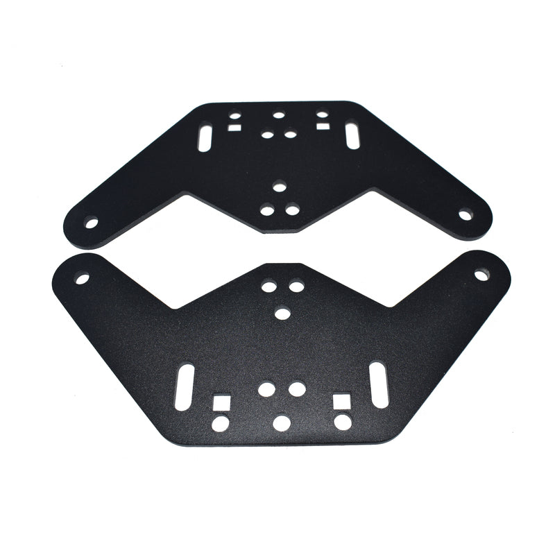 2 x Recovery Track Bracket Suitable For Rhino Rack Mount Suits Recovery Boards