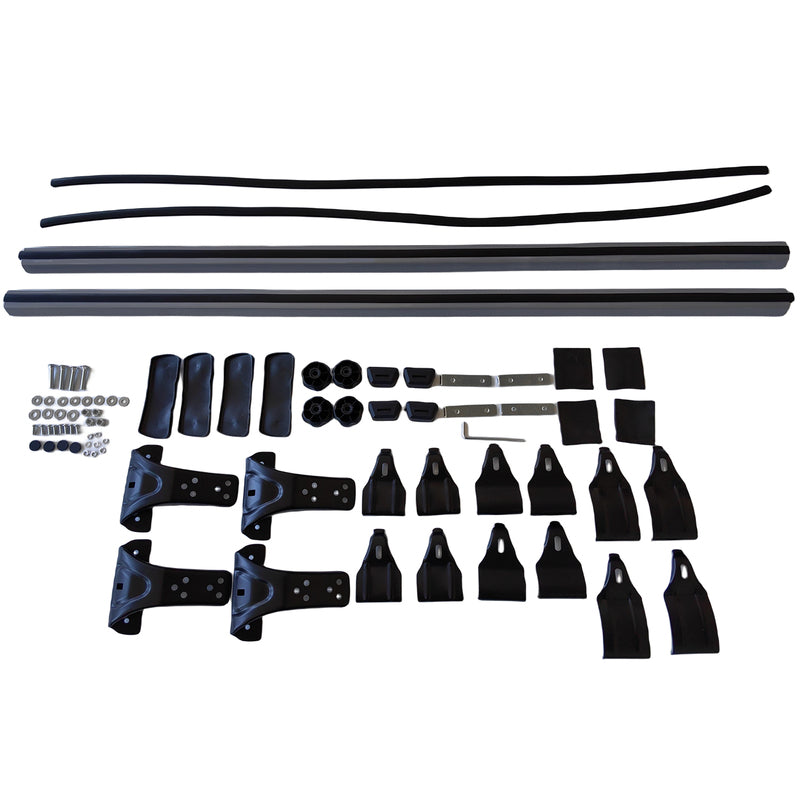 1450mm Roof Racks Aluminium Adjustable Cross Bars Suitable For Toyota Hilux Ford Ranger Mitsubishi Triton Mazda