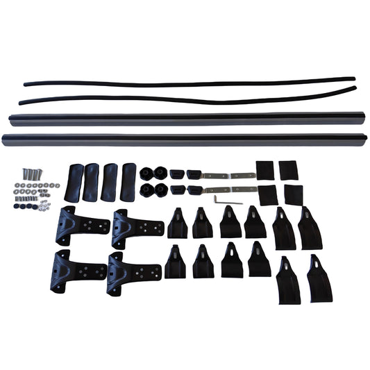 1450mm Roof Racks Aluminium Adjustable Cross Bars Suitable For Toyota Hilux Ford Ranger Mitsubishi Triton Mazda