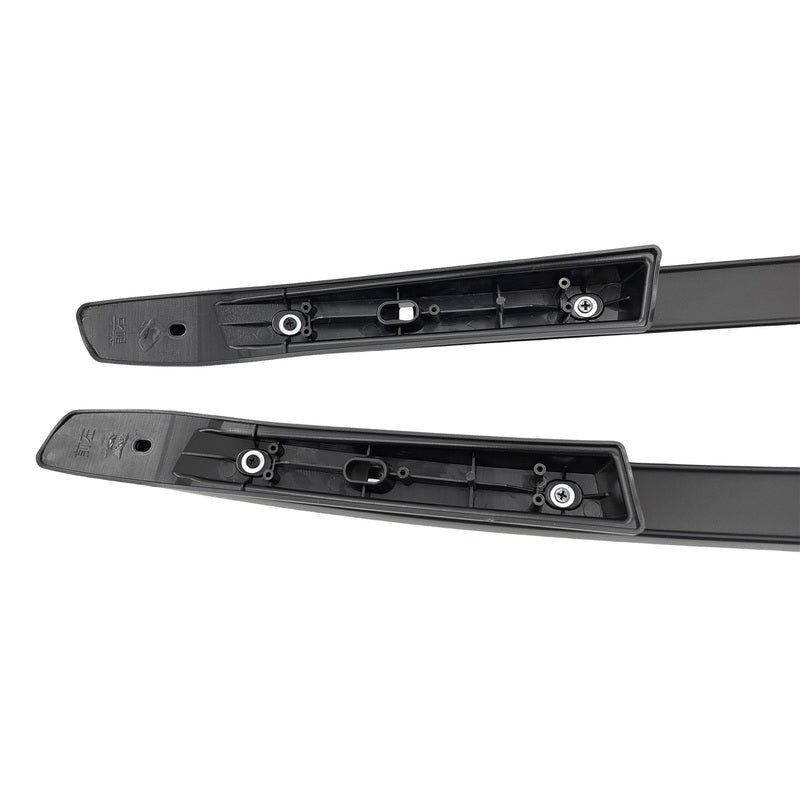 Black Aluminium Roof Rails Suitable For Mitsubishi Triton MR MQ 2018-2023