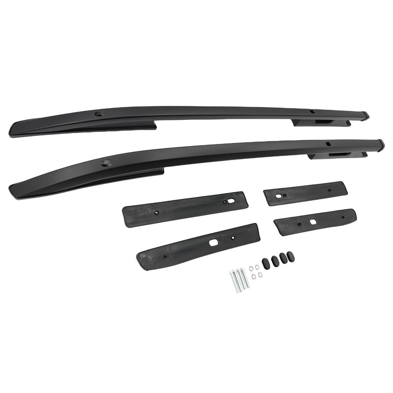 Black Aluminium Roof Rails Suitable For Mitsubishi Triton MR MQ 2018-2023