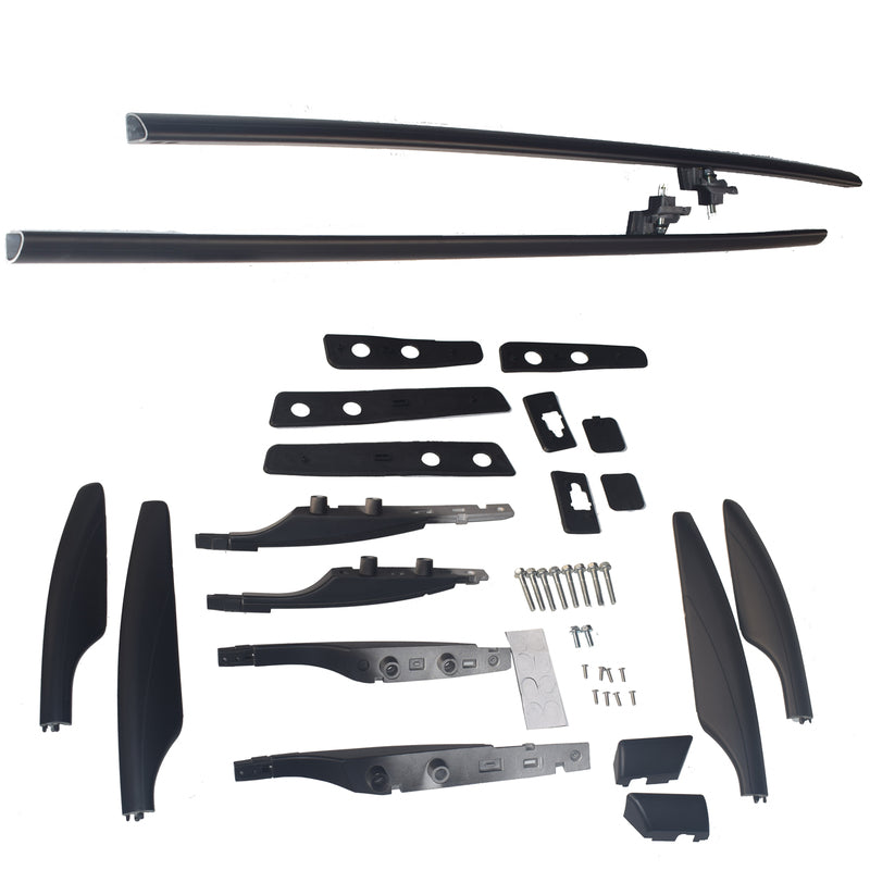 Black Roof Rails Suitable For Nissan Patrol Y62 Series 2010-2023