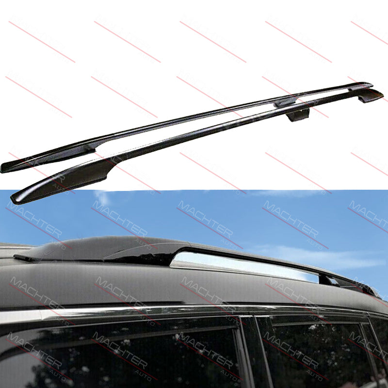 Black Roof Rails Suitable For Nissan Patrol Y62 Series 2010-2023