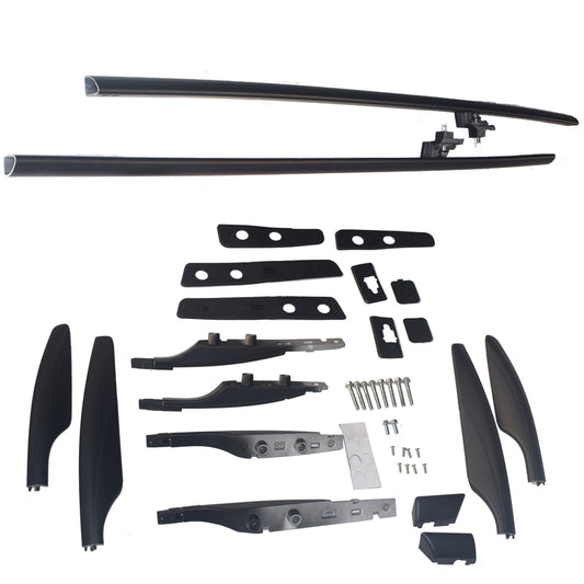 Black Roof Rails Suitable For Nissan Patrol Y62 Series 2010-2023