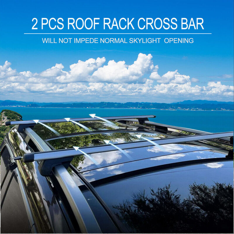 Car Universal Bar Roof Racks Suitable For Toyota Landcruiser 100 200 300 Series 03/1998-2021