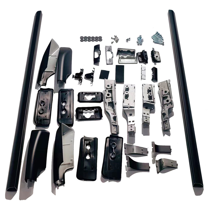 Roof Rack Roof Rails & Fitting Kit Suitable For Toyota Landcruiser 300 Series LC300