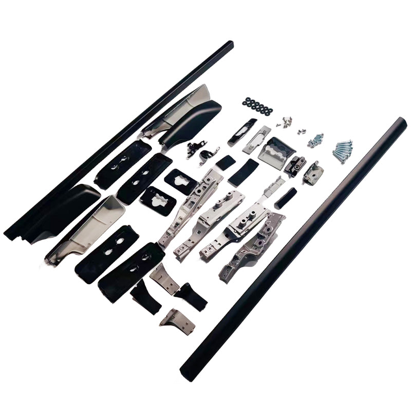 Roof Rack Roof Rails & Fitting Kit Suitable For Toyota Landcruiser 300 Series LC300