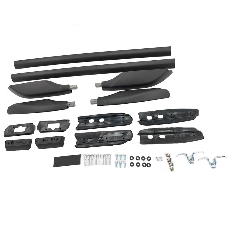 Black Roof Rails Suitable For Toyota Land Cruiser Prado 150 Series 2009-2023