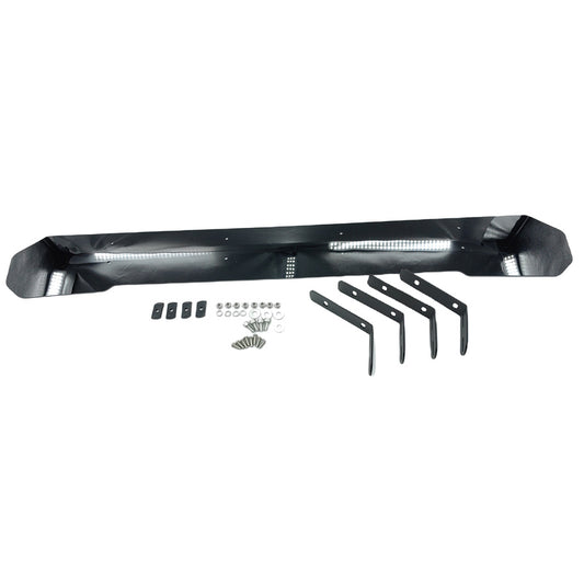 Wind Deflector With Channel Nuts Suitable For Flat Aluminum Roof Rack Cobra 4x4 3mm Thick