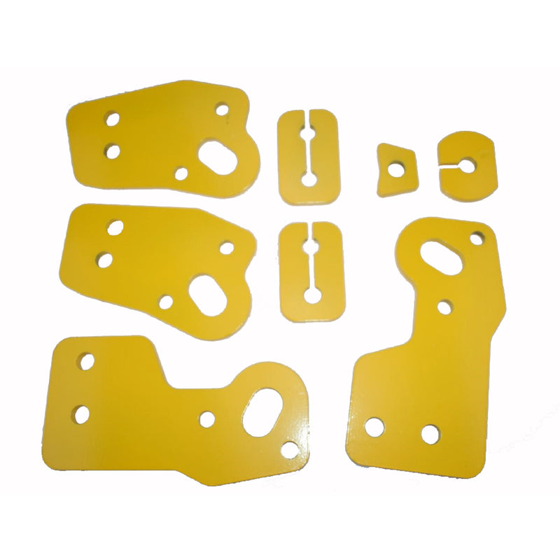 Front Rated Recovery Tow Points Kit Suitable For Mitsubishi Triton MQ MR 2015-2021 WLL 5000KG