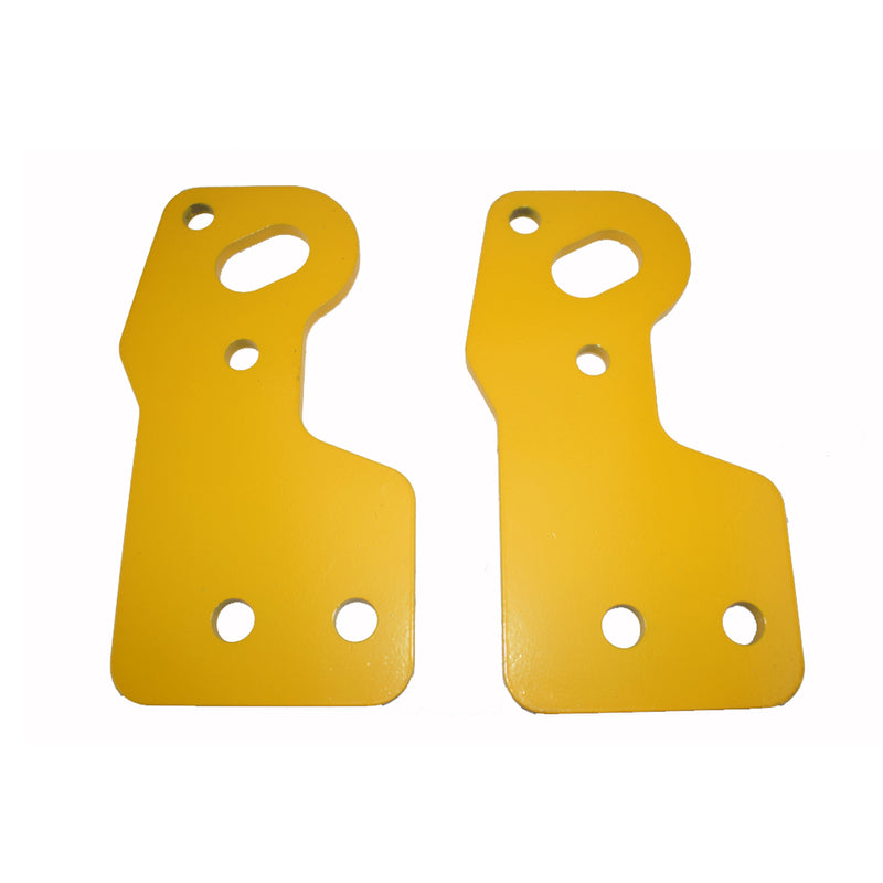 Front Rated Recovery Tow Points Kit Suitable For Mitsubishi Triton MQ MR 2015-2021 WLL 5000KG