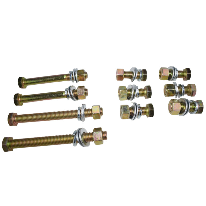 Front Rated Recovery Tow Points Kit Suitable For Mitsubishi Triton MQ MR 2015-2021 WLL 5000KG