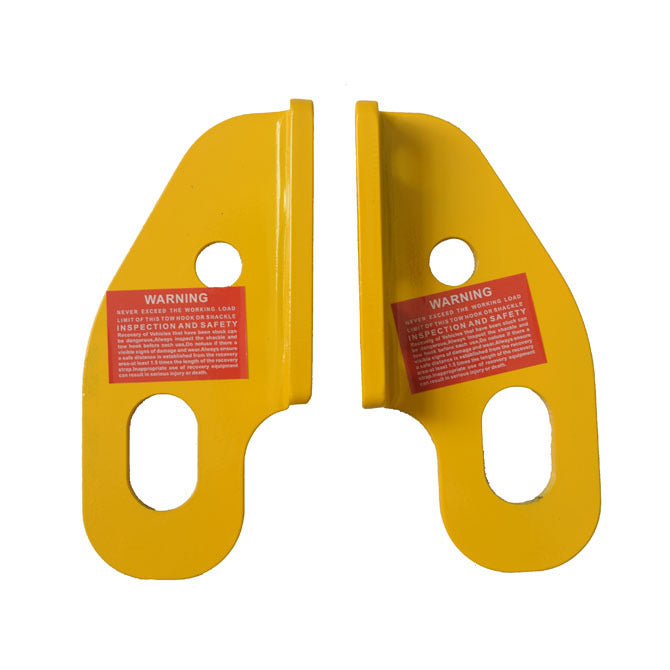 Front Recovery Tow Point Kit 5 Tonne Hitch Suitable For Nissan Patrol GU Series 2 3 4 5 Yellow Color