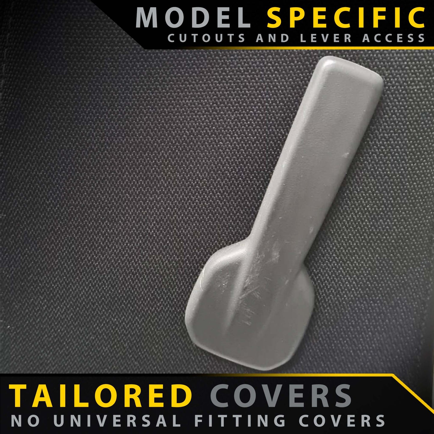 Razorback 4x4 - Ford Ranger PX II & PX III - XP7 Heavy-Duty Canvas 2x Front Seat Covers (Available)