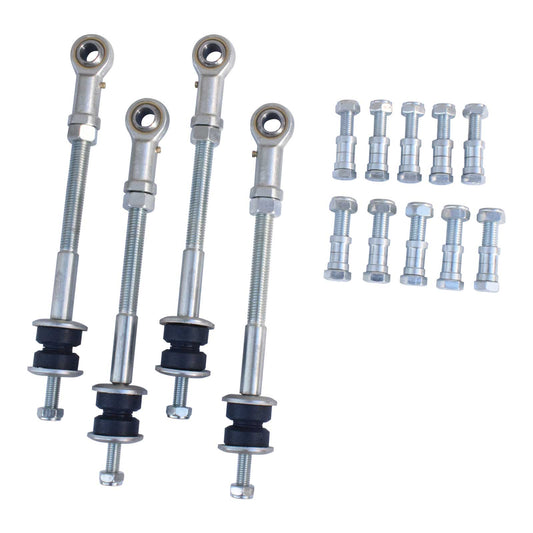 Swaybar Link Front + Rear Extended Threaded Suitable For Nissan Patrol GQ Y60 For Ford Maverick DA For Jeep Wrangler TJ