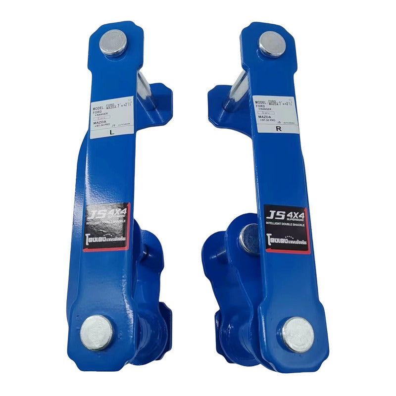 2" Lift Rear Leaf Spring G-Shackles Kit Suitable For Mazda BT50 UP UR For Ford Ranger T6 PX PX2 PX3 4WD