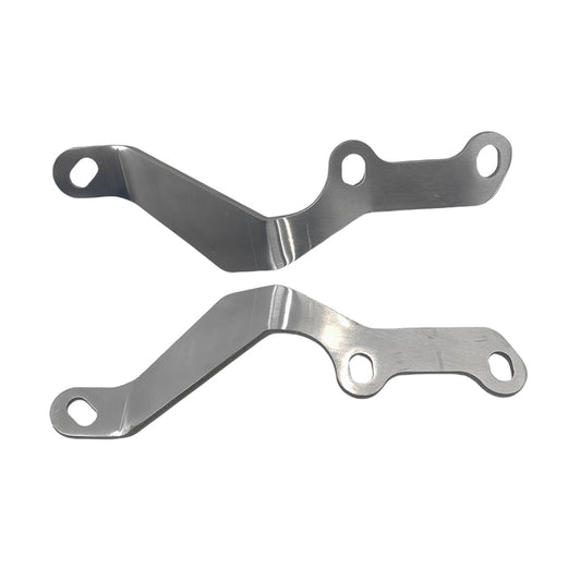 2 Pcs Bonnet Hinge Ditch Light Bracket Suitable For Ford Ranger PX 2012-2021