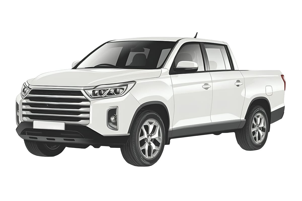 Snap Shades Suitable for Ssangyong Musso Car Window Shades Q200; 2018- Present