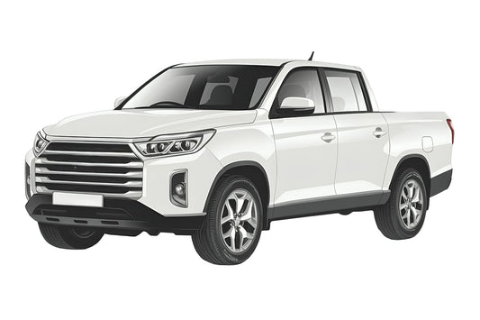 Snap Shades Suitable for Ssangyong Musso Car Window Shades Q200; 2018- Present