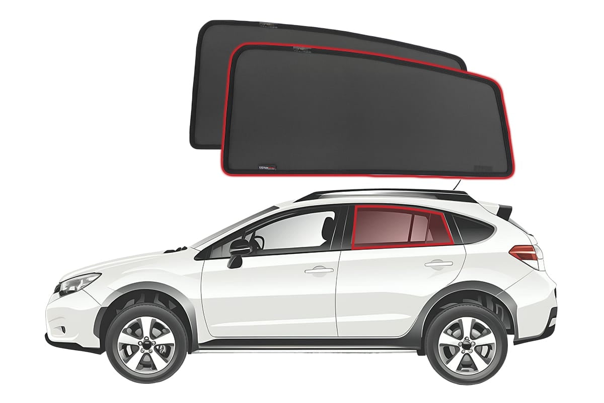Snap Shades Suitable for Subaru XV/Crosstrek 1st Gen/Impreza Hatchback 4th Gen 2011-2017