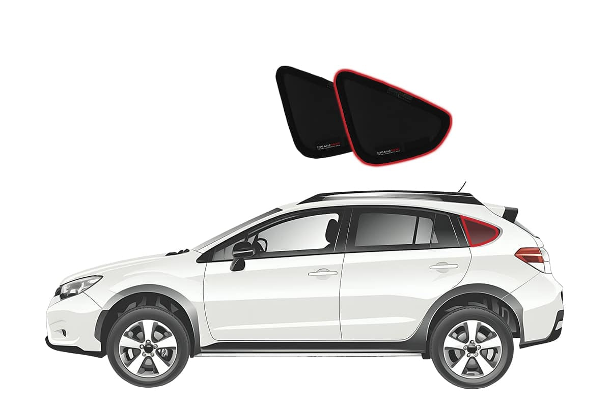 Snap Shades Suitable for Subaru XV/Crosstrek 1st Gen/Impreza Hatchback 4th Gen 2011-2017