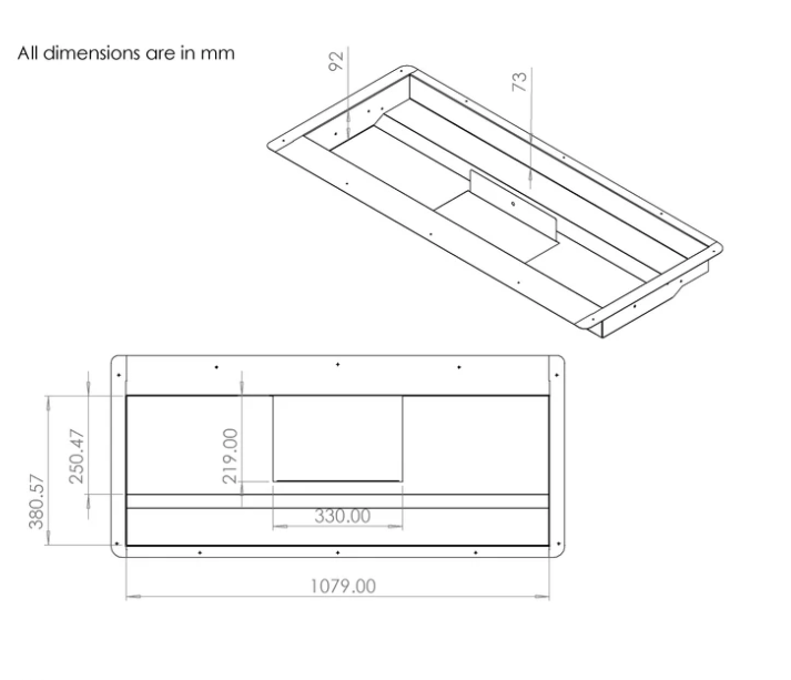 Tailgate Storage Suitable for RA Ford Ranger & Raptor Next Gen 2022 - Current