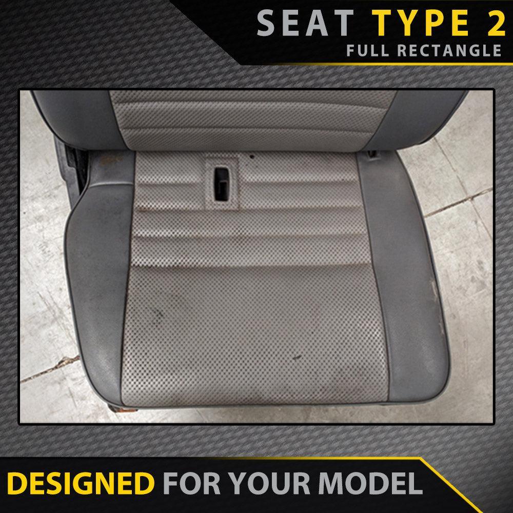 Razorback 4x4 - Toyota Landcruiser 79 Series - Single Cab with Bucket & 3/4 Bench Seats - GP4 Neoprene 2x Front Seat Covers (Made to Order)