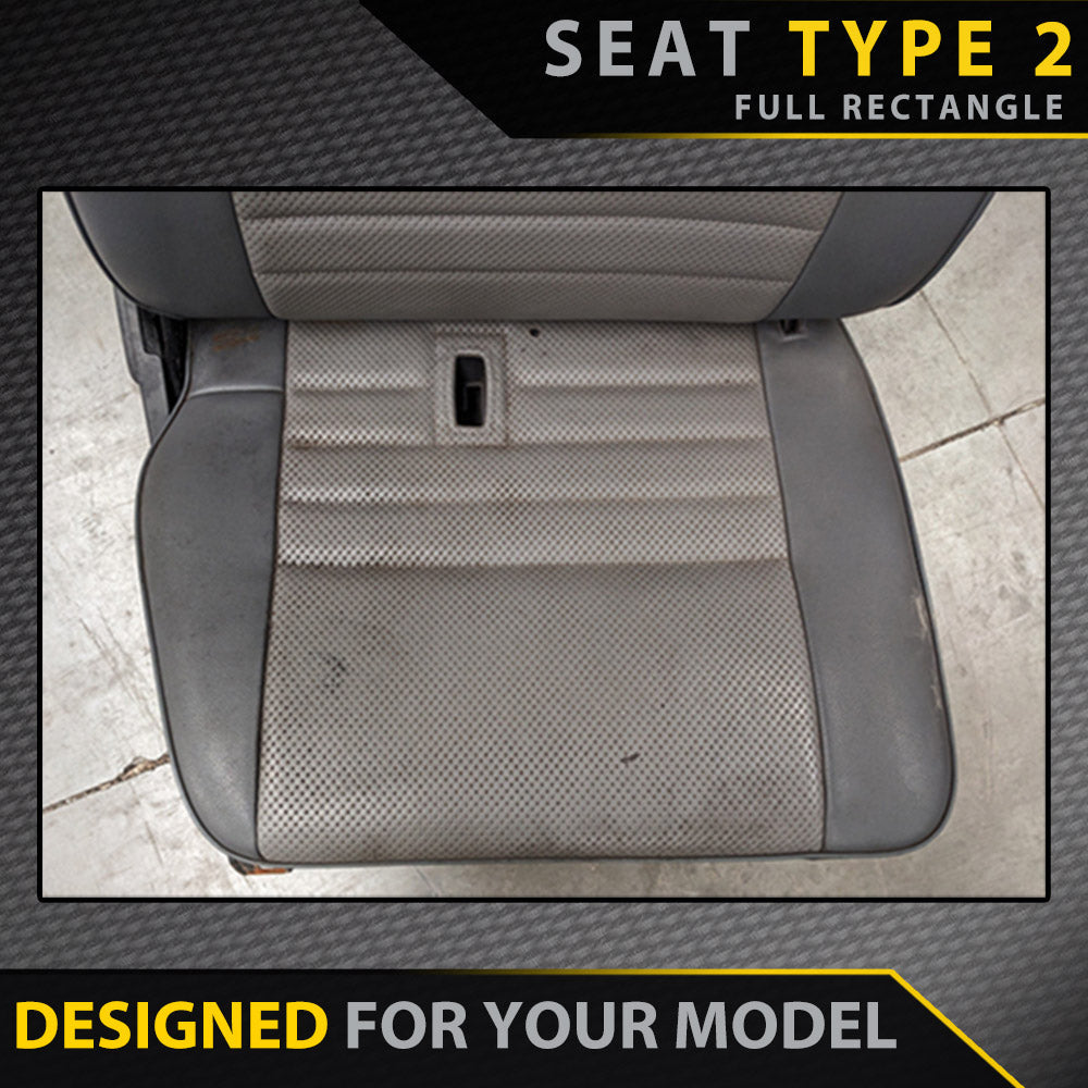 Razorback 4x4 - Toyota Landcruiser 79 Series - Single Cab with Bucket & 3/4 Bench Seats - XP7 Heavy-Duty Canvas 2x Front Seat Covers (Made to Order)