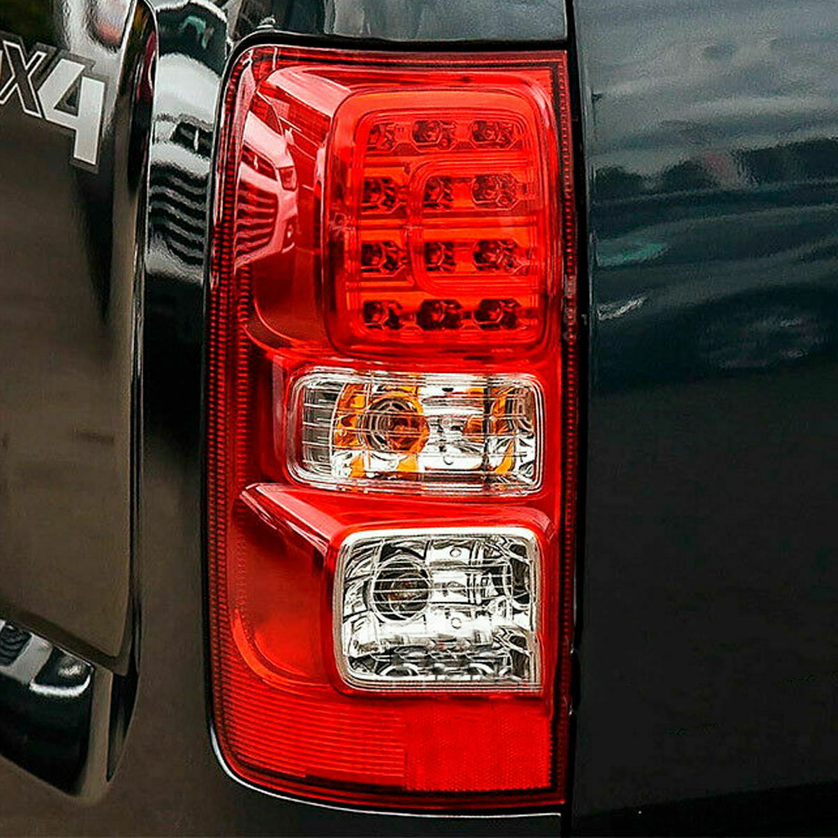 Tail Lights (Pair) - Suitable For Holden Colorado RG 2012-2019 LTZ LS Z71 LT (LED & Bulb)