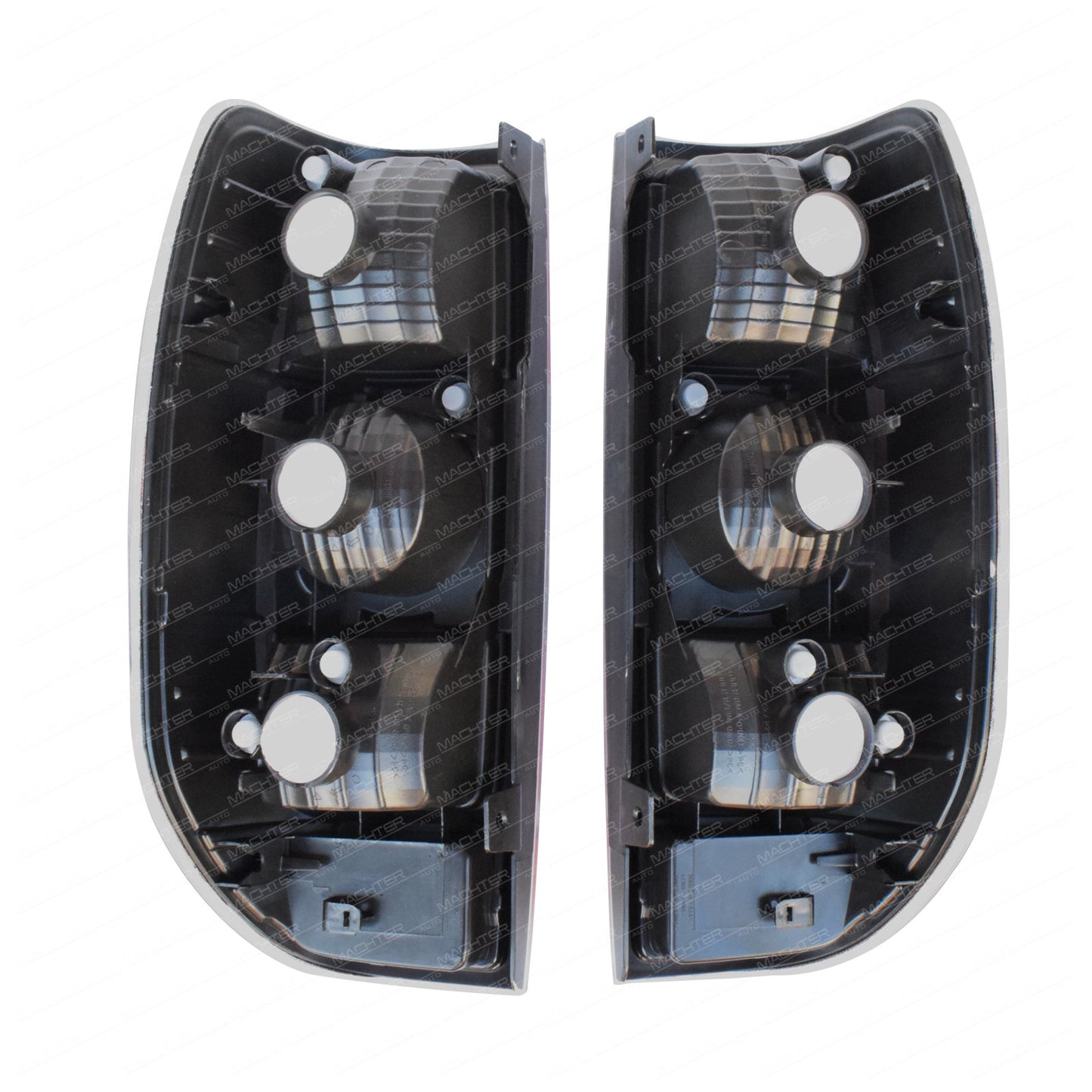 Tail Lights L & R (Chrome) - Suitable For 2008-2011 Mazda BT50 XTR UTE Pickup