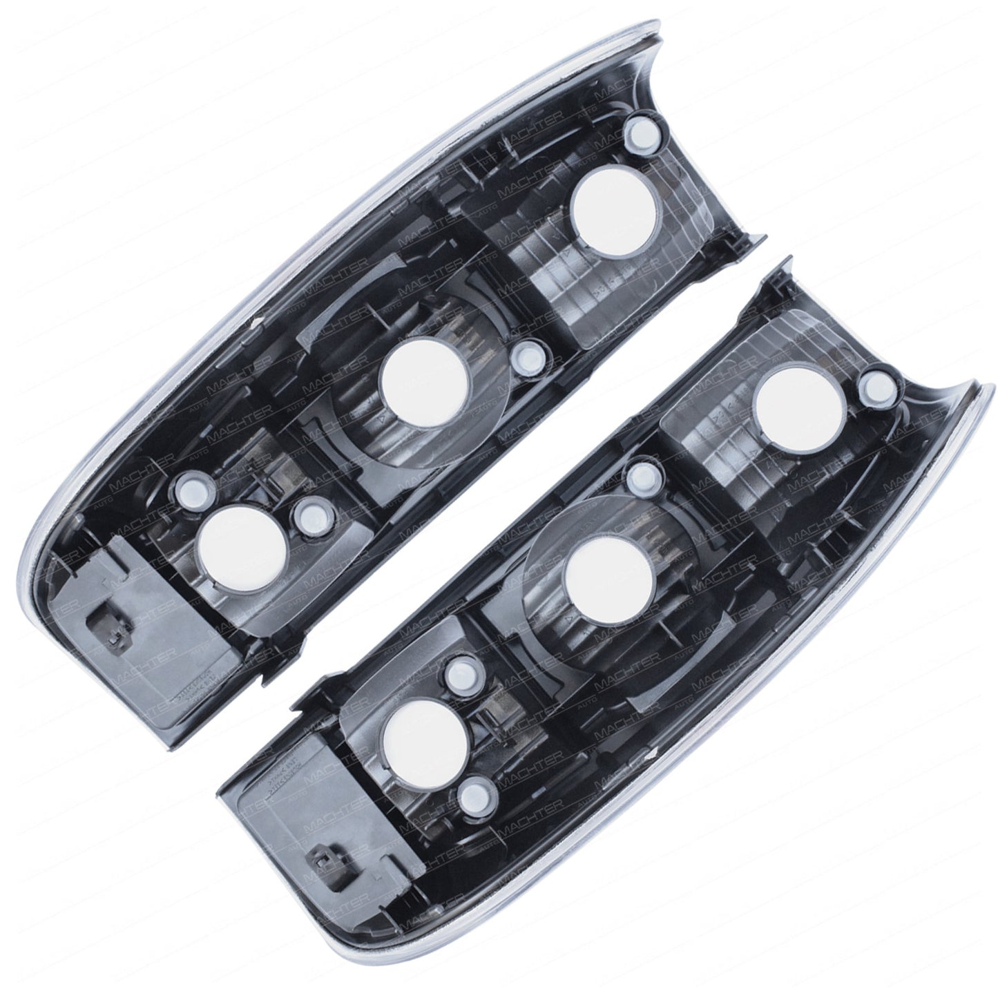 Tail Lights L & R (Chrome) - Suitable For 2008-2011 Mazda BT50 XTR UTE Pickup