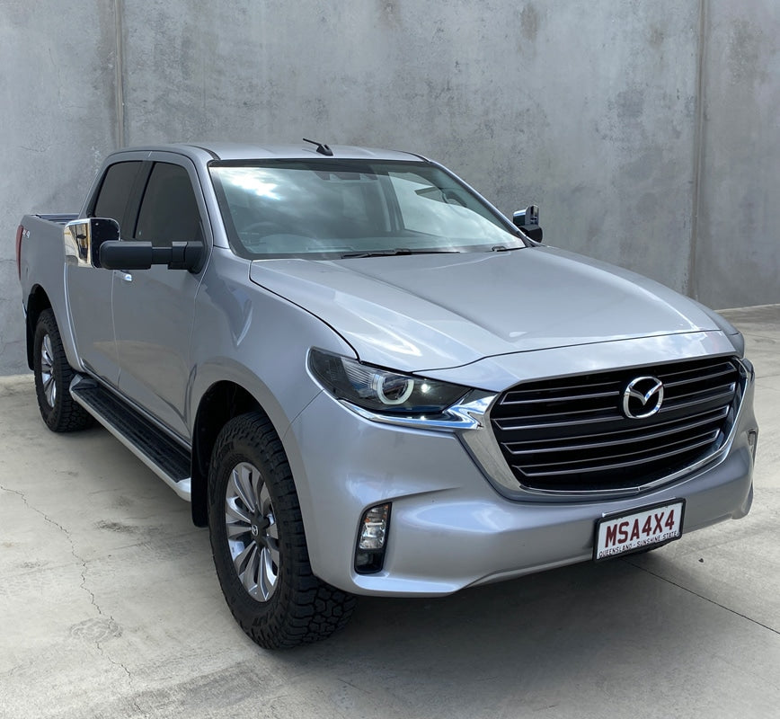 MSA 4x4 POWER FOLD™ Towing Mirrors Chrome Suitable for Mazda BT50 09/2020-Current - TM1653