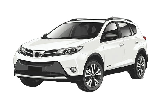 Snap Shades Suitable for Toyota RAV4 4th Generation Car Window Shades XA40 2013-2018