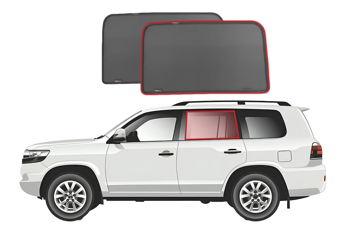 Snap Shades Suitable for Toyota LandCruiser 200 Series (J200; 2007-2021)
