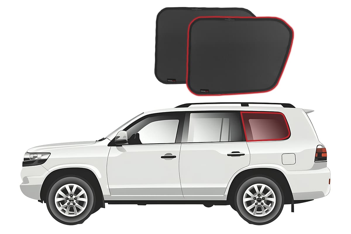 Snap Shades Suitable for Toyota LandCruiser 200 Series (J200; 2007-2021)