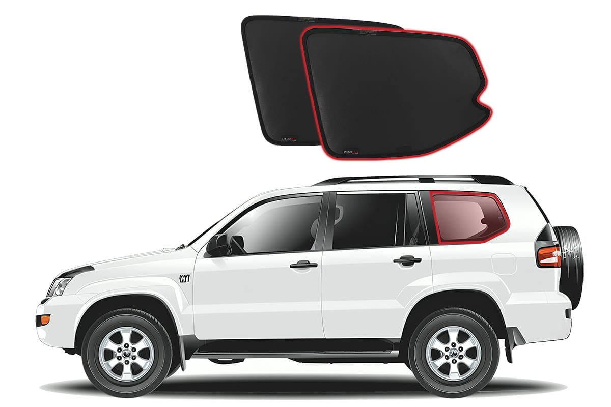 Snap Shades Suitable for Toyota LandCruiser Prado 120 Series | Lexus GX 470 (J120; 2003-2009)