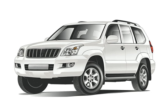 Snap Shades Suitable for Toyota LandCruiser Prado 120 Series | Lexus GX 470 (J120; 2003-2009)