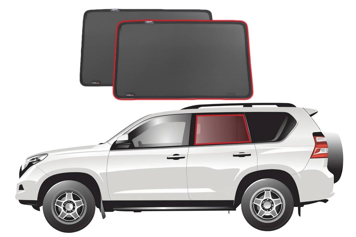 Snap Shades Suitable for Toyota LandCruiser Prado 150 Series | Lexus GX 460 (J150: 2009-Present)