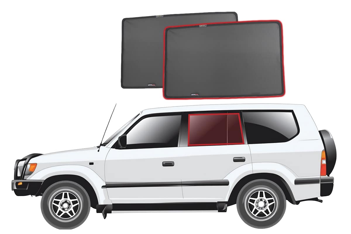 Snap Shades Suitable for Toyota LandCruiser 100/105 Series | Lexus LX (J100; 1998-2007)